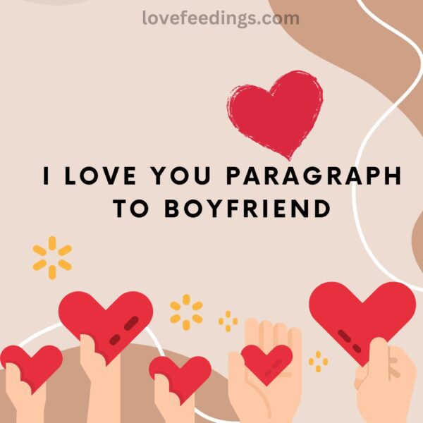 I Love You Paragraph To Boyfriend