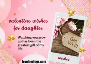valentine wishes for daughter 1