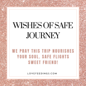 wishes of safe journey5